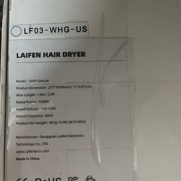 Laifen hairdryer attachment - Picture 5 of 5